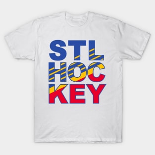 Retro STL HOCKEY T-Shirt